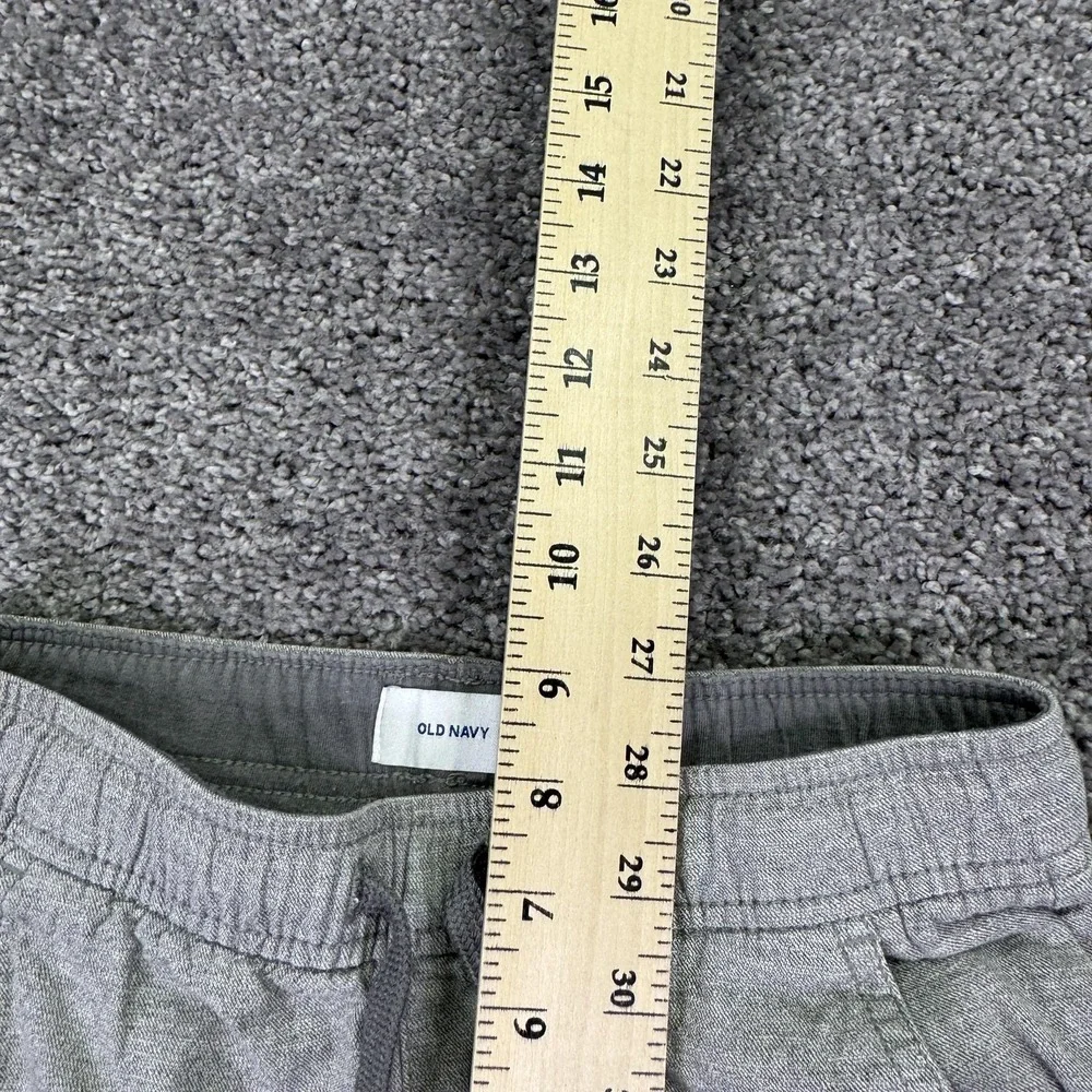 Old Navy Pants Kids 8 Gray Jogger Elastic Waist Drawstring Twill Lounge Casual